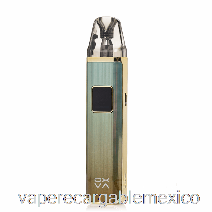 Vape Recargable Oxva Xlim Pro 30w Sistema Pod Cian Brillante